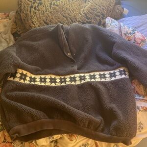 Madewell Sherpa pullover